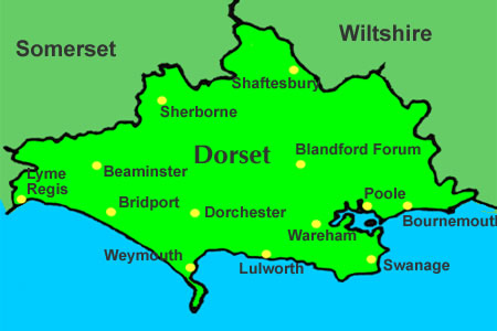 dorset map